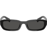 Prada PRB06S Sunglasses Black/Dark Grey