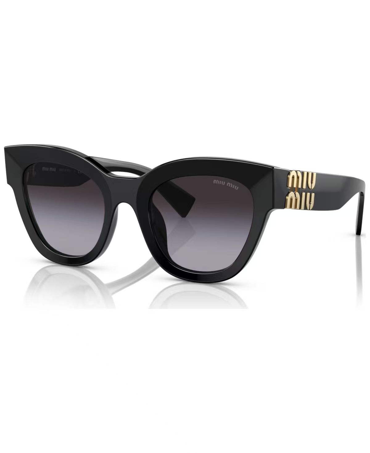 22-Miu-Miu Miu Miu MU 01YS Oversized Butterfly Sunglasses - Image 1