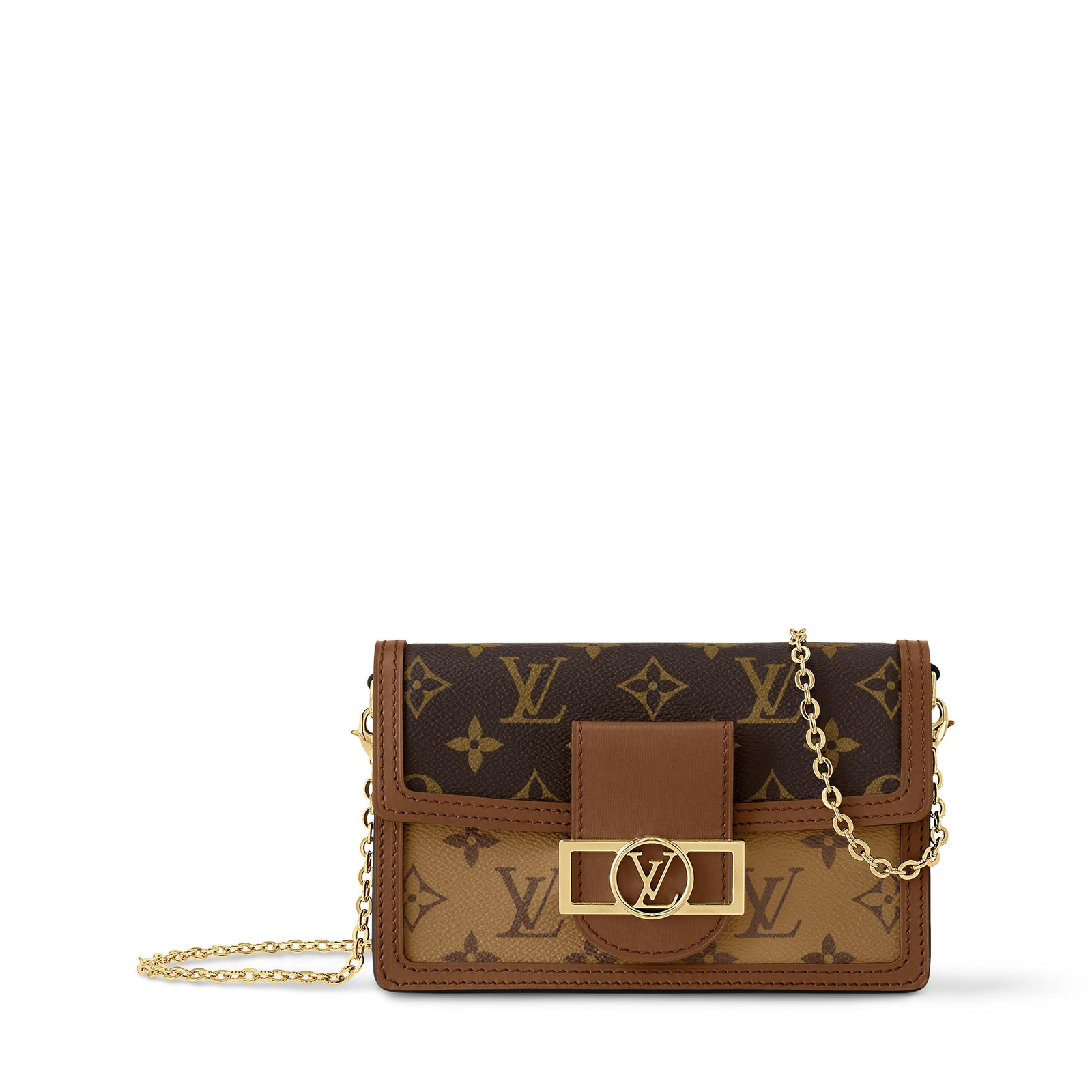 35 Louis Vuitton Dauphine Chain Wallet - Image 1